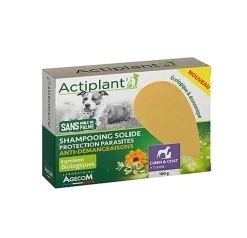 ActiPlant' - Shampoing Solide Anti-Démangeaison pour Chien et Chat - 100g
