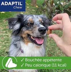 Adaptil - Bouchées Moelleuses d'Appaisement Adaptil Chew pour Chiens - x30