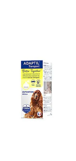 Adaptil - Spray Anti-Stress Voyage pour Chien - 20ml