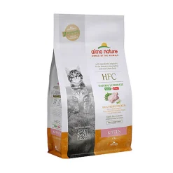 Almo Nature - Croquettes HFC Kitten au Poulet Frais pour Chaton - 1,2Kg