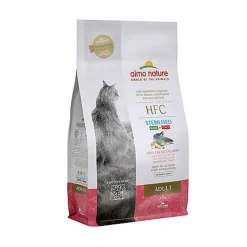 Almo Nature - Croquettes HFC Adult Sterilised au Saumon Frais pour Chat - 1,2Kg