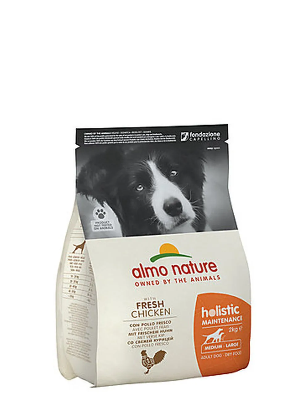 Almo Nature - Holistic Adulte Moyenne Race Poulet Frais