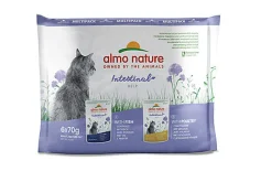 Almo Nature - Multipack Holistic Digestive Help Poissons et Poulet pour Chats - 6x70g