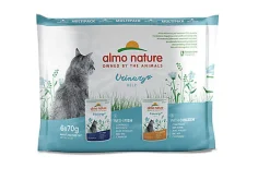Almo Nature - Multipack Holistic Urinary Help Poissons et Volaille pour Chats - 6x70g