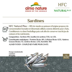 Almo Nature - Pochon Alternative Bouillon à la Sardine pour Chat - 55g