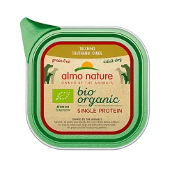 Almo Nature - Pâtée Bio Monog.Free Dinde - 150g