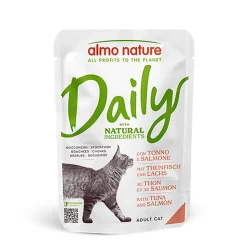 Almo Nature - Pâtée Daily Thon Et Saumon - 70g