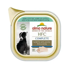 Almo Nature - Pâtée en Barquette HFC Morue pour Chiens - 85g