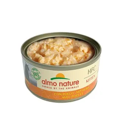 Almo Nature - Pâtée en Boîte HFC Natural Kitten Poulet pour Chaton - 70g