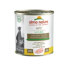Almo Nature - Pâtée en Boîte HFC Filet de Poulet pour Chien