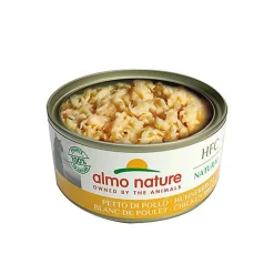 Almo Nature - Pâtée en Boîte HFC Natural Blanc de Poulet pour Chat