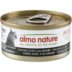 Almo Nature - Pâtée Hfc Jelly Thon Avec Calamars - 70g