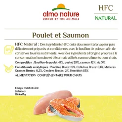 Almo Nature - Pâtée Hfc Light Meal Thon, Poulet Et Jambon - 4 X 50g
