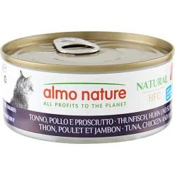 Almo Nature - Pâtée Hfc Natural Thon, Poulet Et Jambon - 150g