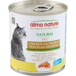 Almo Nature - Pâtée HFC Natural Poulet et Saumon