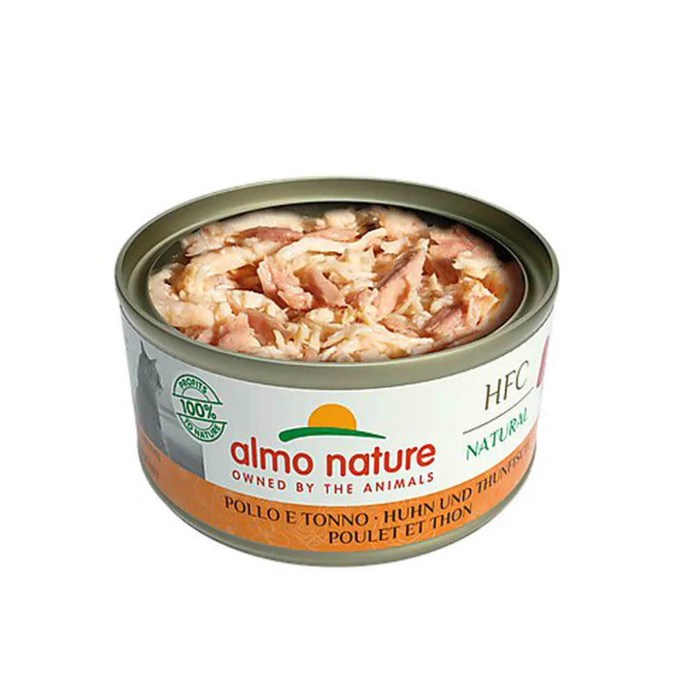 Almo Nature - Pâtée Hfc Natural Poulet Et Thon - 70g
