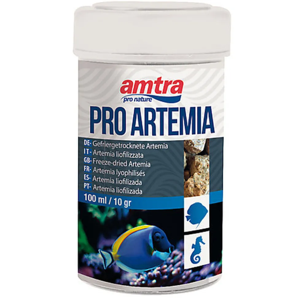 Amtra - Cube Pro Artemia pour Poisson d'Eau Douce et d'Eau de Mer - 100ML