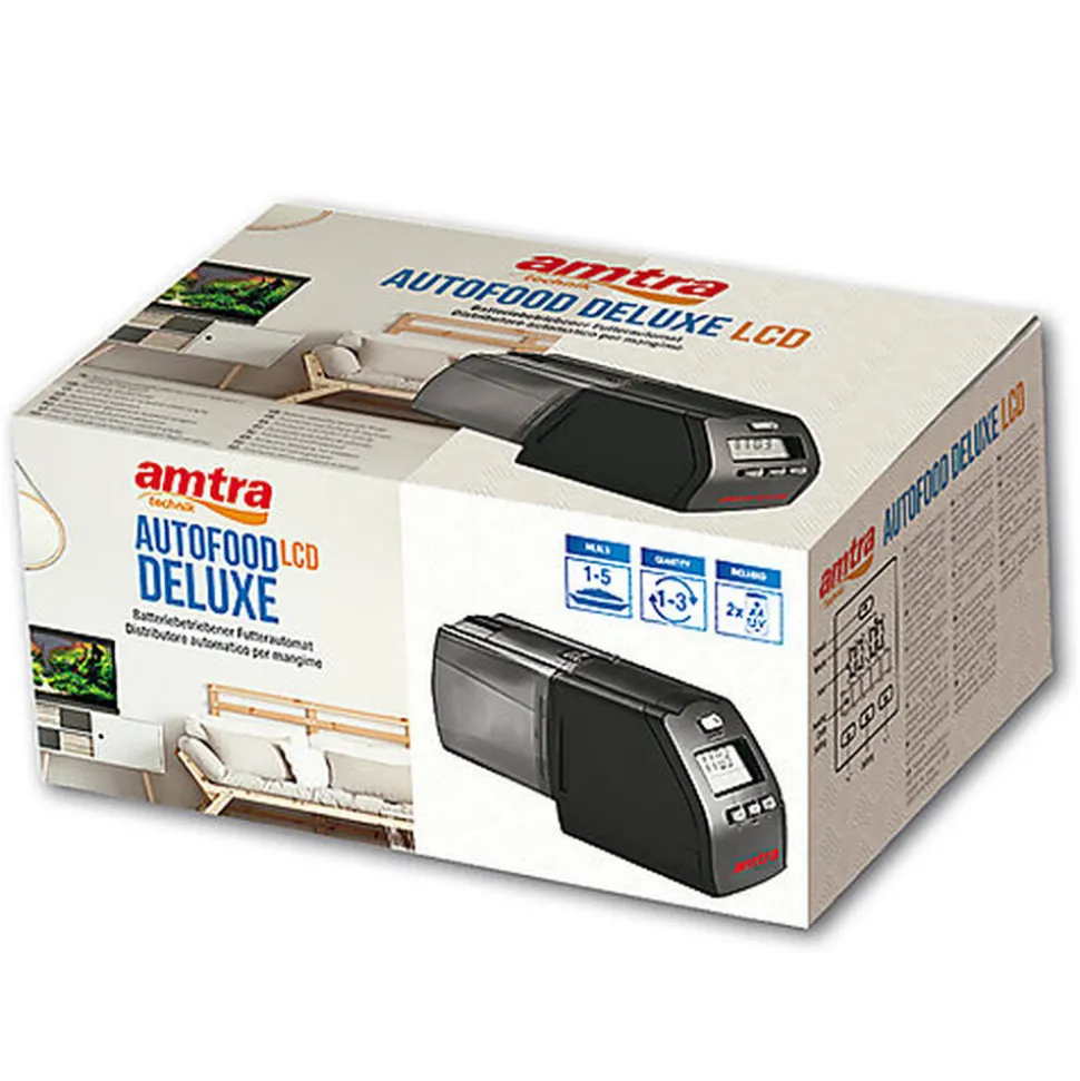 Amtra - Distributeur de Nourriture Autofood Deluxe LCD