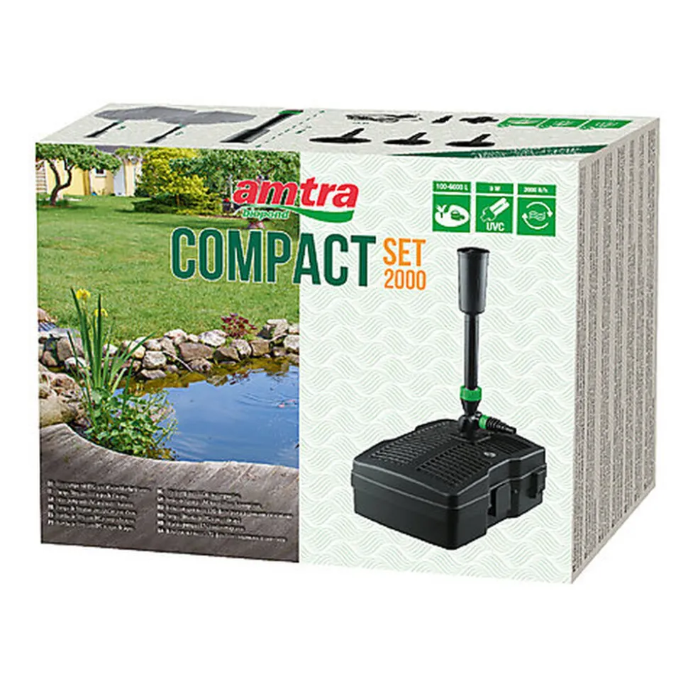 Amtra - Pompe Pond Compact Filter Set 2000 pour Bassin - 9w