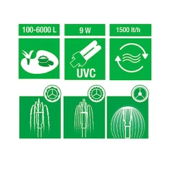 Amtra - Pompe Pond Compact Filter Set 2000 pour Bassin - 9w