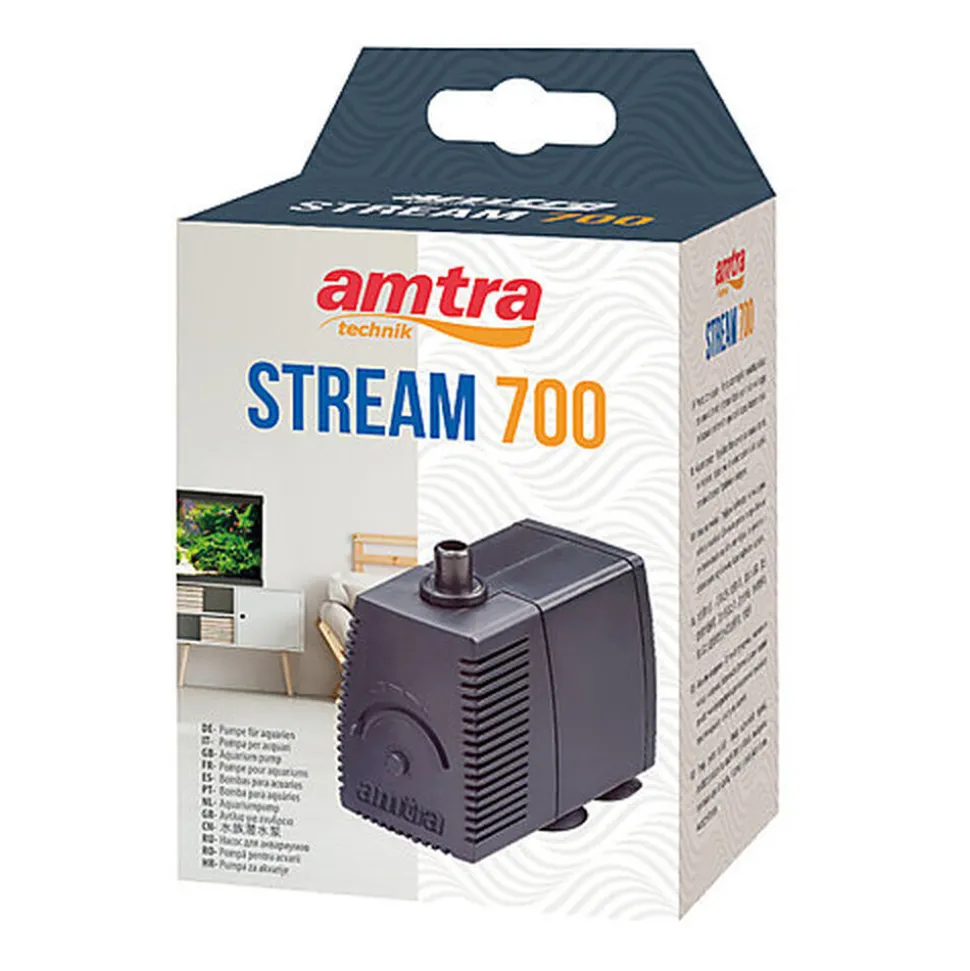 Amtra - Pompe Stream pour Aquarium - 700L/H