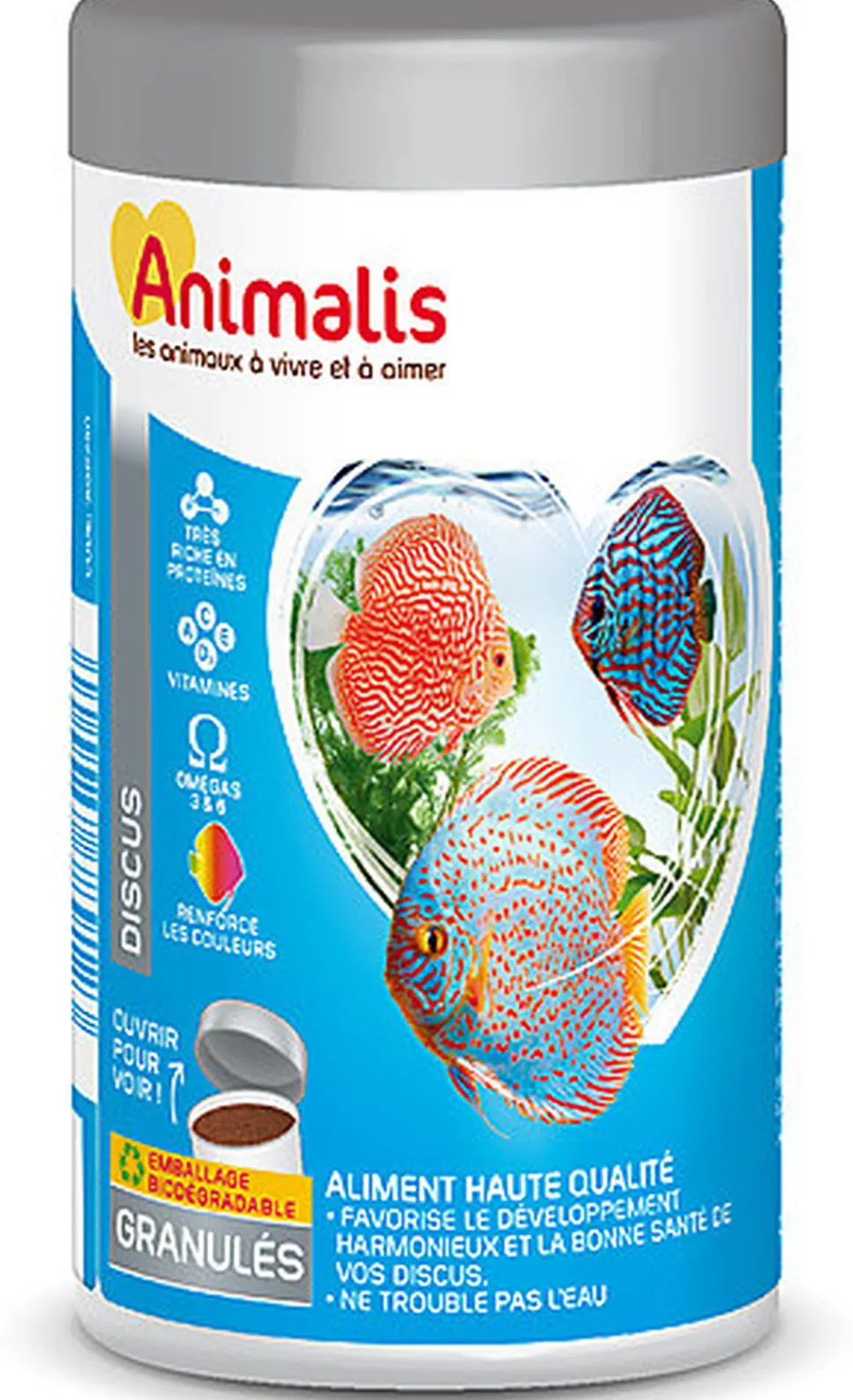 Animalis - Aliments Granulés pour Discus - 250ml