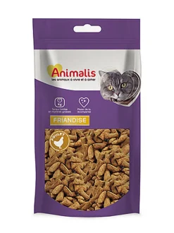 Animalis - Animalis Friandises Crunchy au Poulet pour Chat - 50g