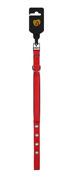 Animalis - Collier Basic Confort pour Chien Rouge