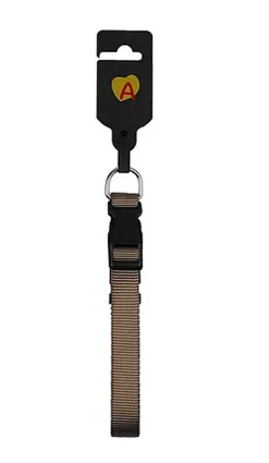 Animalis - Collier Basic pour Chien Taupe