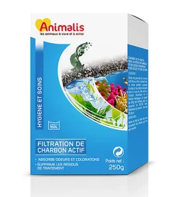 Animalis - Filtration de Charbon Actif pour Aquarium - 250g