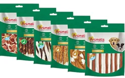 Animalis - Friandises Sandwiches Poulet et Poisson pour Chien - 100g