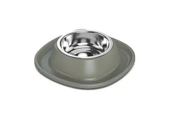 Animalis - Gamelle en Inox Soft Gris pour Chat
