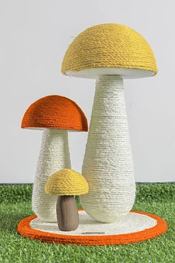 Animalis - Griffoir Champignon pour Chats - 40x40x58cm