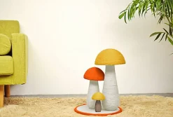 Animalis - Griffoir Champignon pour Chats - 40x40x58cm