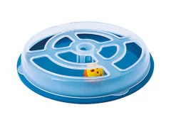 Animalis - Jouet Balle Vertigo pour Chat Bleu