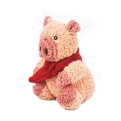 Animalis - Jouet Cochon Calin Laine Recyclée pour Chiens - 20cm