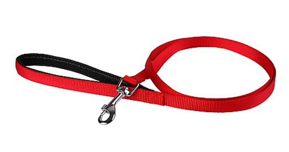Animalis - Laisse Basic Confort pour Chien Rouge