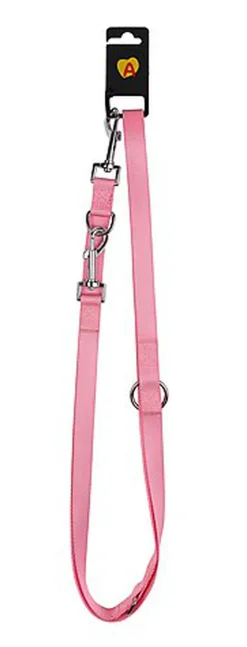Animalis - Laisse Multifonction Basic 20mm et 200cm pour Chien - Rose