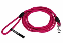 Animalis - Longe en Corde Forte pour Chien Fuchsia