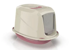 Animalis - Maison de Toilette Galaxy Rose pour Chat - 57cm