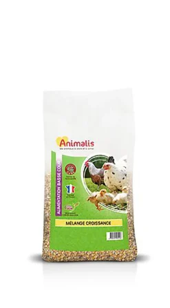 Animalis - Mélange Croissance pour Basse Cour - 5Kg