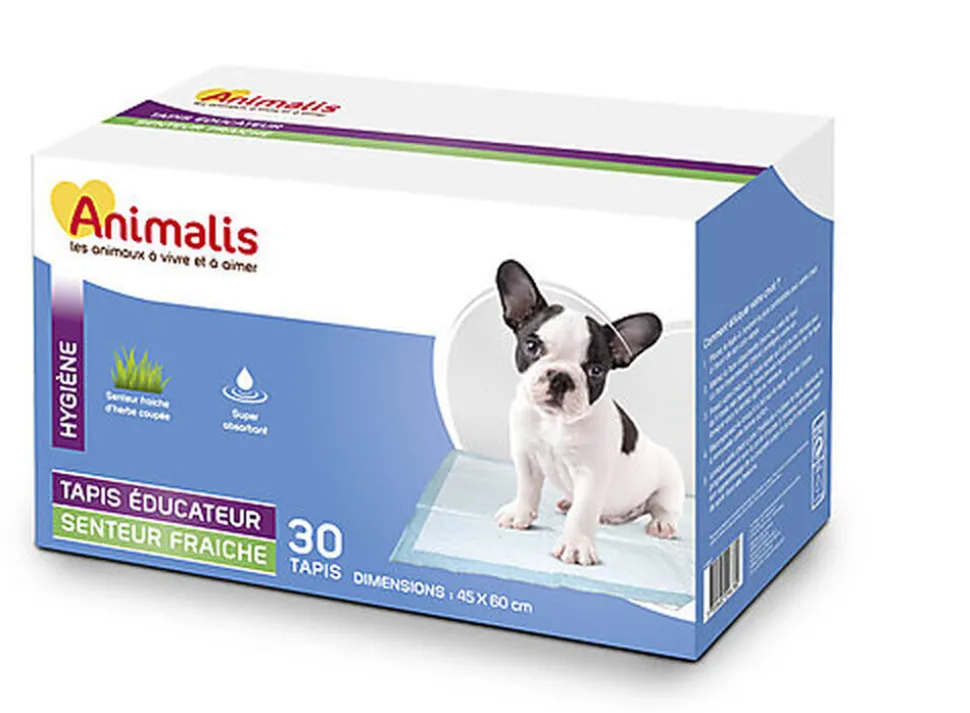 Animalis - Tapis Éducateurs Senteur Fraiche pour Chiot - x30