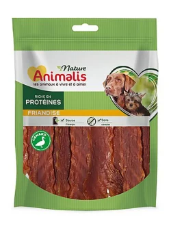 Animalis Nature - Friandises Filet de Canard pour Chien