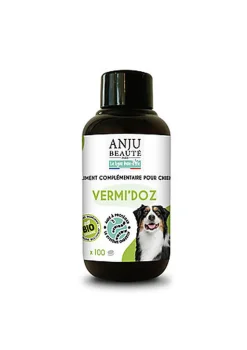Anju Beaute - Aliment Complémentaire Vermi'doz pour Chiens - x100