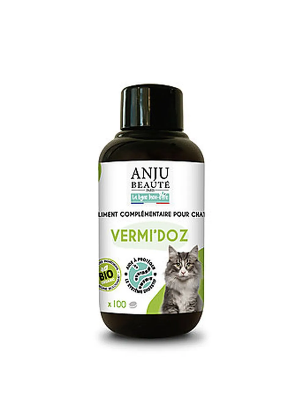 Anju Beaute - Aliment Complémentaire Vermi'doz pour Chats - x100