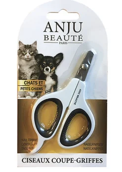 Anju Beaute - Ciseaux Coupe Griffes Chats & petits Chiens - 11,5cm