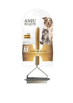 Anju Beaute - Etrille Rateau pour Chiens - M