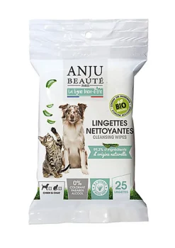 Anju Beaute - Lingettes Nettoyantes Ecosoin Bio - x 25