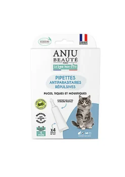Anju Beaute - Pipette Insectifuge Ecosoin Bio Chat - x4