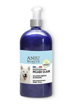 Anju Beaute - Shampooing pelage clair Chiens 500ml